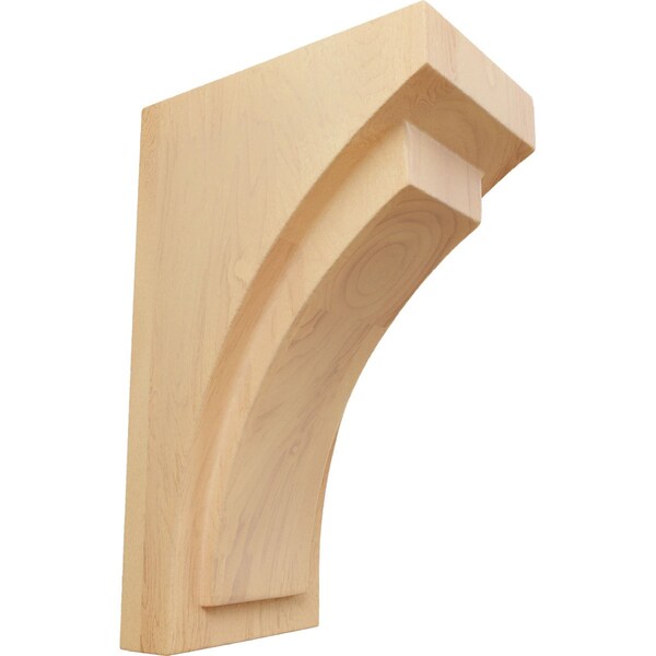 Ekena Millwork 2 1/2"W x 3 3/4"D x 6"H Mini Felix Wood Corbel, Red Oak CORW02X03X06FERO - main